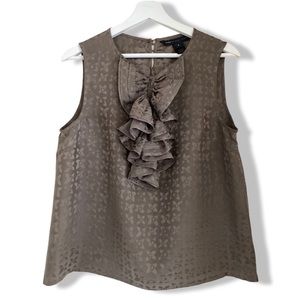 Marc by Marc Jacobs Ruffle Silk Top